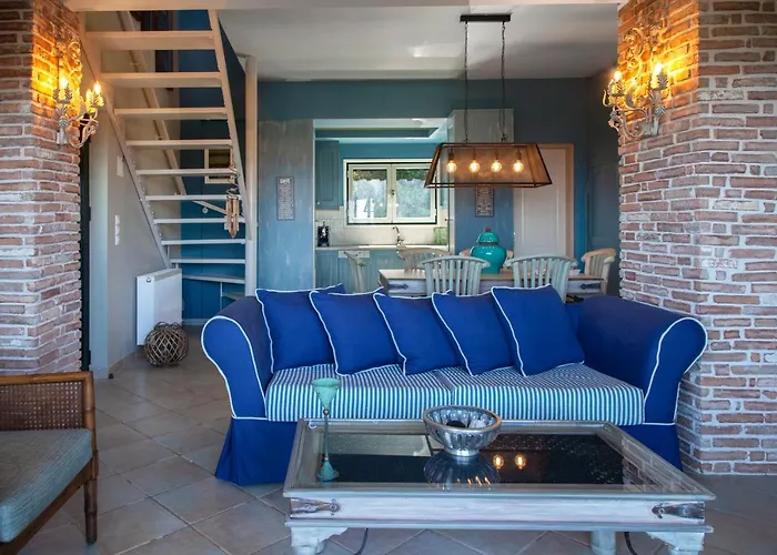 Casa Azul With Private Pool * Agios Nikitas